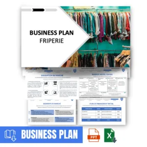 Friperie Business plan - ouvrir une friperie- conception projet