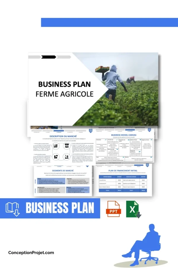 Modèle Ferme Agricole Business Plan