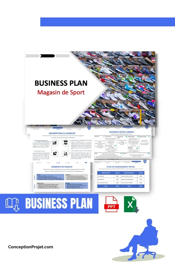 business plan magasin sport