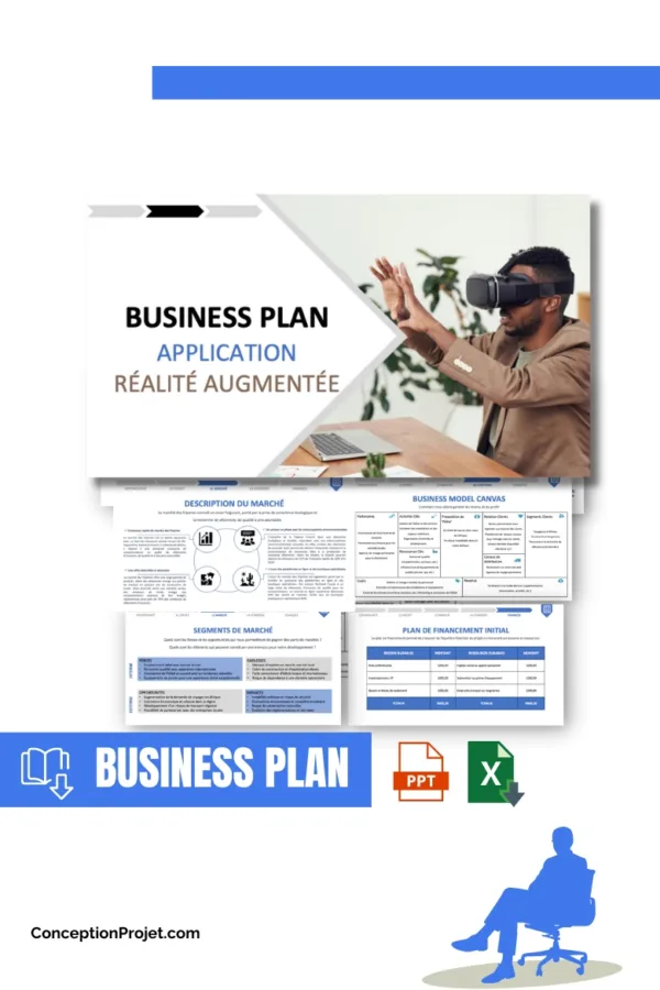 Application Réalité Augmentée Business Plan