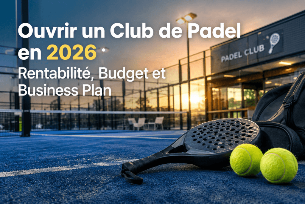 Ouvrir un Club de Padel en 2026 : Rentabilité, Budget et Business Plan 2 Ouvrir un Club de Padel en 2026 Rentabilité, Budget et Business Plan conceptionprojet.com