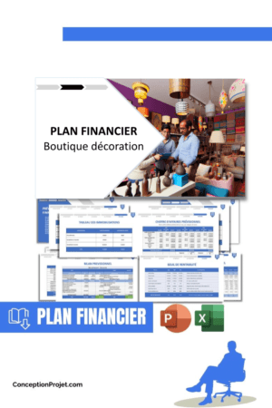 PLAN FINANCIER - Boutique décoration