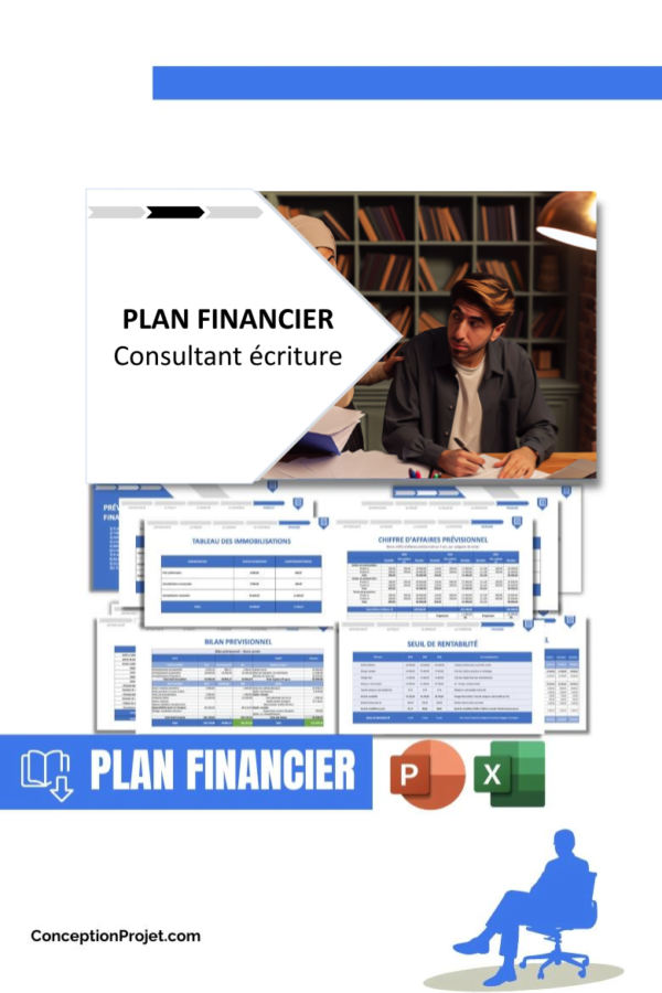 PLAN FINANCIER - Consultant écriture