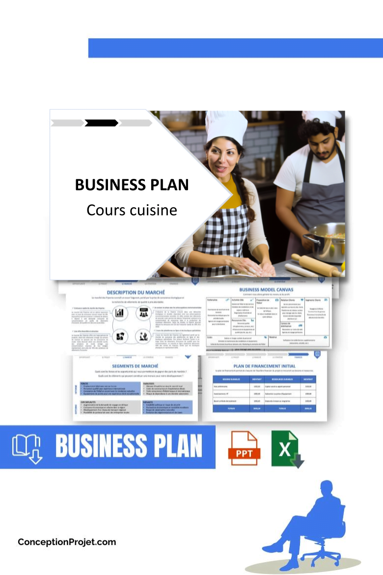 BUSINESS PLAN - Cours cuisine