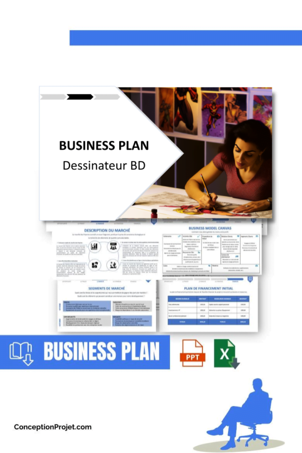 BUSINESS PLAN - Dessinateur BD