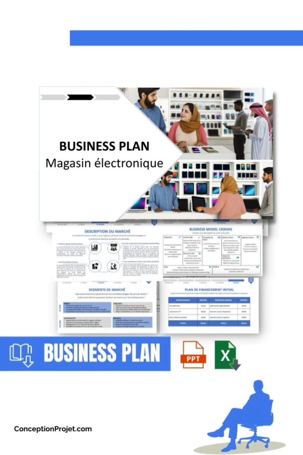 BUSINESS PLAN - Magasin électronique