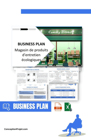 BUSINESS PLAN - Magasin de produits d'entretien écologiques