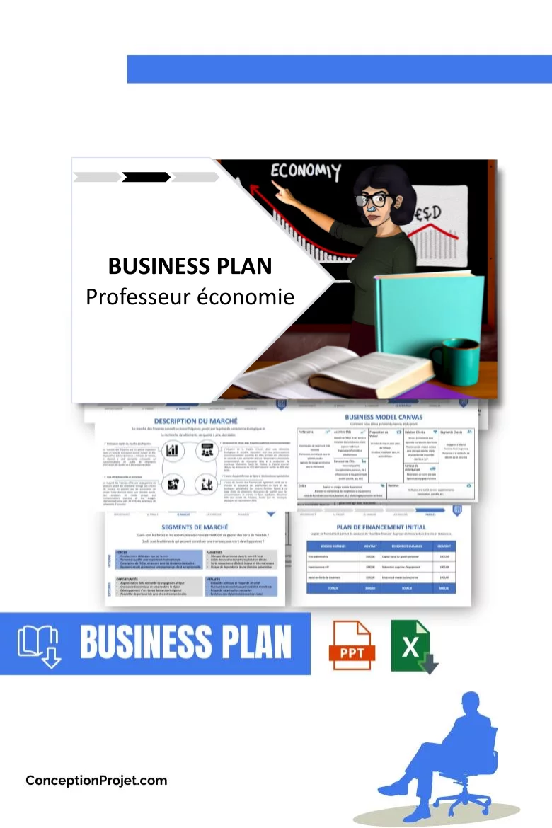 Pack Business Plan Professeur économie 2026 1 BUSINESS PLAN - Professeur économie