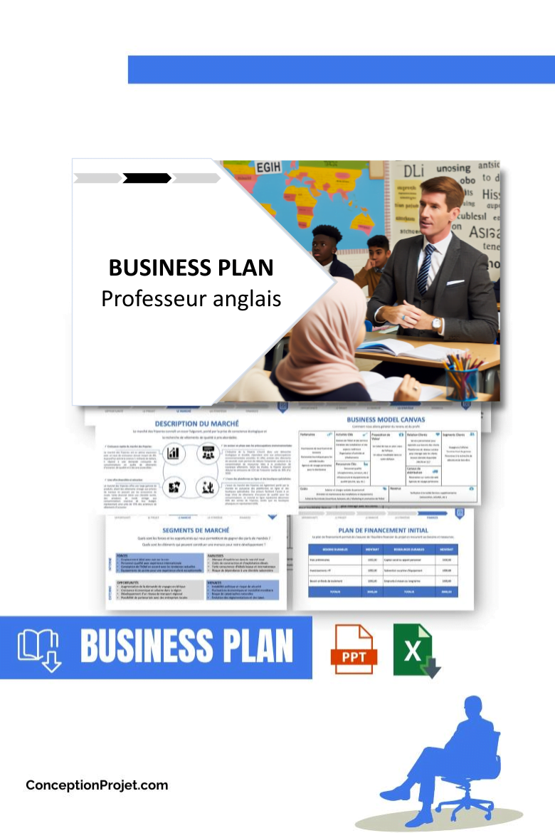 BUSINESS PLAN - Professeur anglais