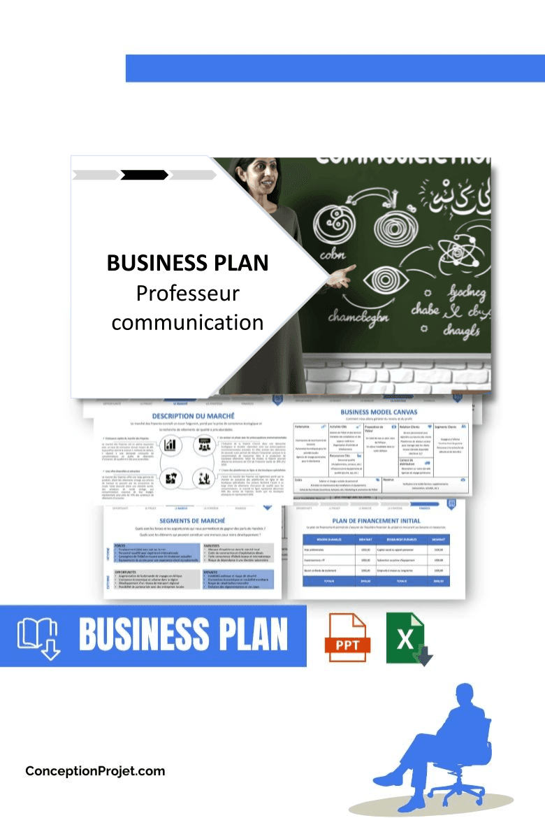 BUSINESS PLAN - Professeur communication