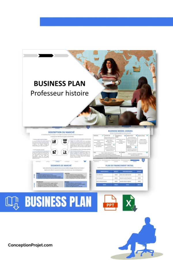 BUSINESS PLAN - Professeur histoire