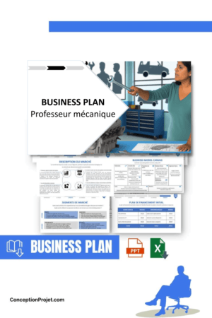 BUSINESS PLAN - Professeur mécanique