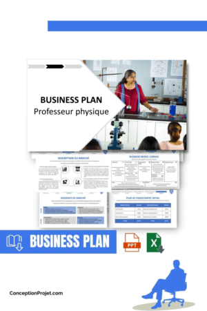 BUSINESS PLAN - Professeur physique