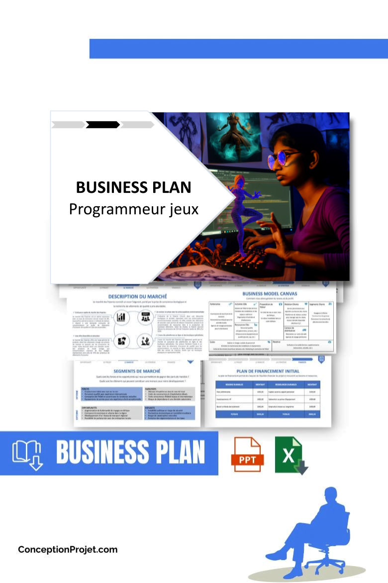 Programmeur jeux Business Plan 1 BUSINESS PLAN - Programmeur jeux