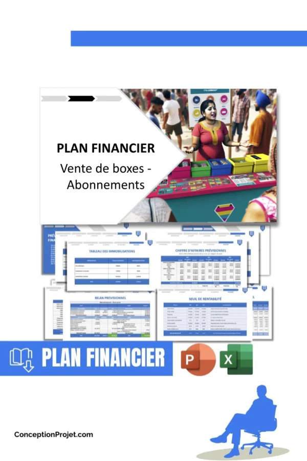 PLAN FINANCIER - Vente de boxes - Abonnements