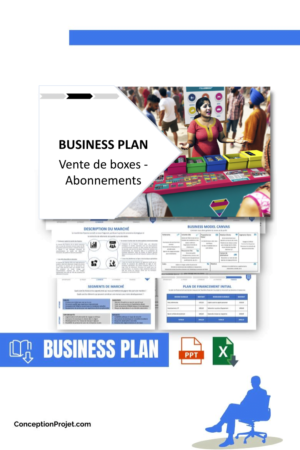 BUSINESS PLAN - Vente de boxes - Abonnements