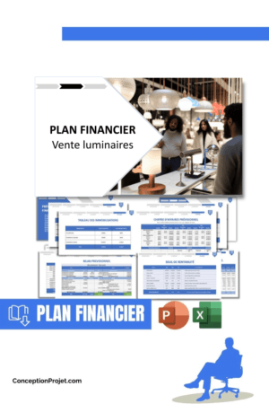 PLAN FINANCIER - Vente luminaires