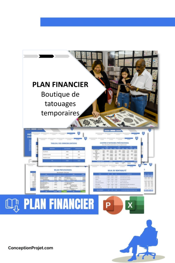 PLAN FINANCIER - Boutique de tatouages temporaires