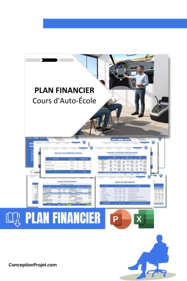 PLAN FINANCIER - Cours d'Auto-École