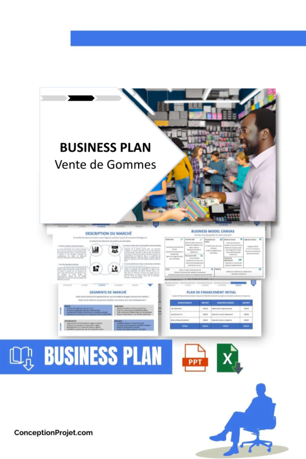 BUSINESS PLAN - Vente de Gommes