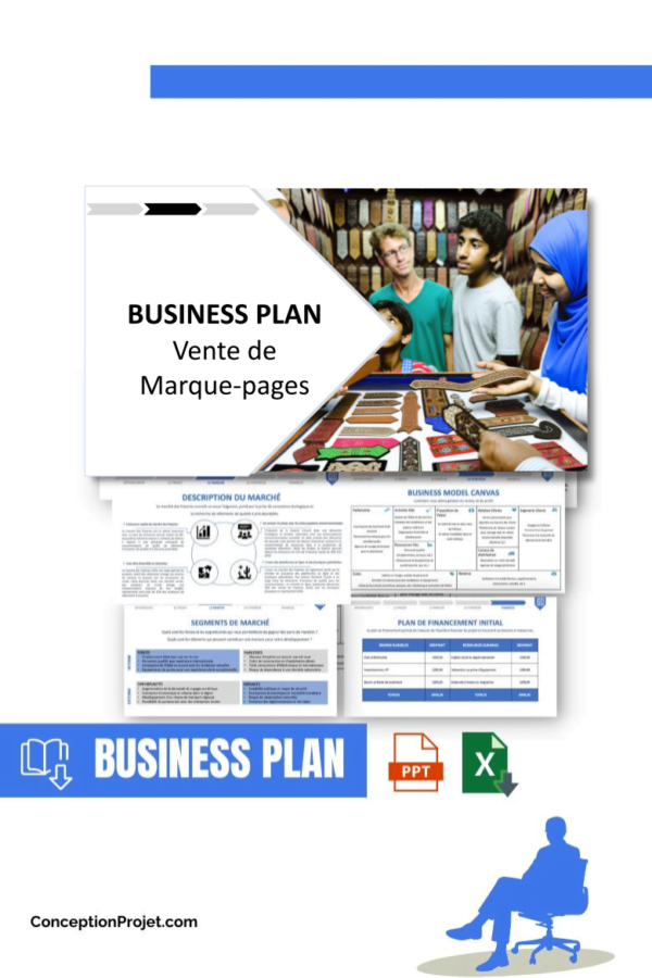 BUSINESS PLAN - Vente de Marque-pages