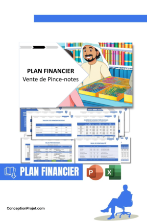PLAN FINANCIER - Vente de Pince-notes