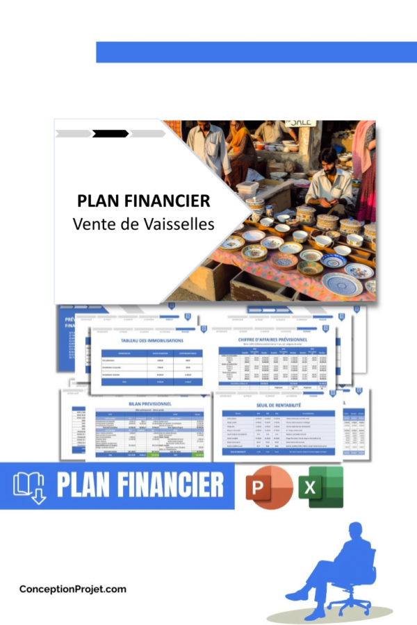 PLAN FINANCIER - Vente de Vaisselles