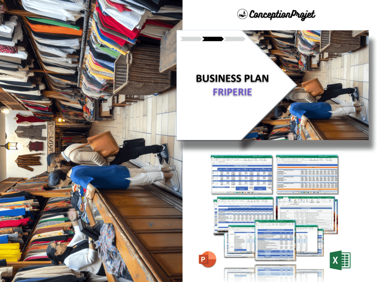 Comment créer un business plan pour Friperie en Powerpoint et Excel ? Comment créer un business plan pour Friperie en Powerpoint et Excel ?
