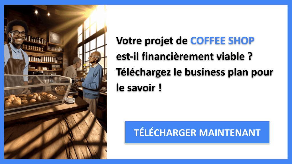 Prévisionnel Financier pour Coffee Shop : Modèle et Conseils 6 Coffee Shop Plan financier Exemple - COFFEE SHOP-4