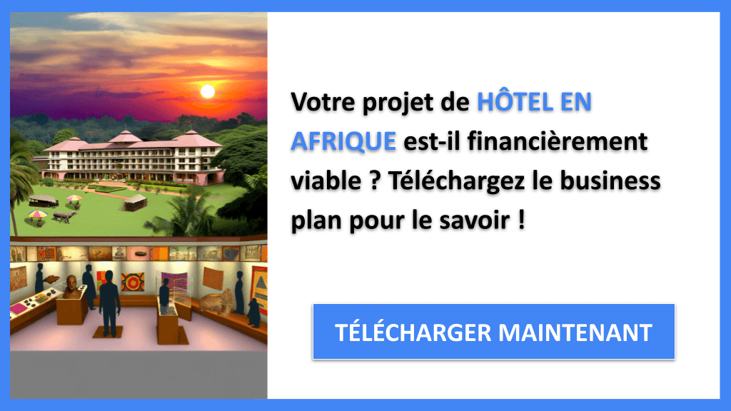 Hôtel en Afrique Prévisionnel financier Exemple - HÔTEL EN AFRIQUE-4
