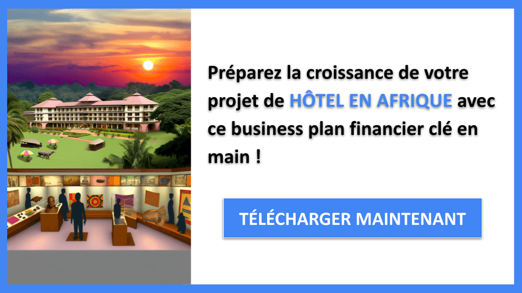 Hôtel en Afrique Prévisionnel financier Exemple - HÔTEL EN AFRIQUE-6