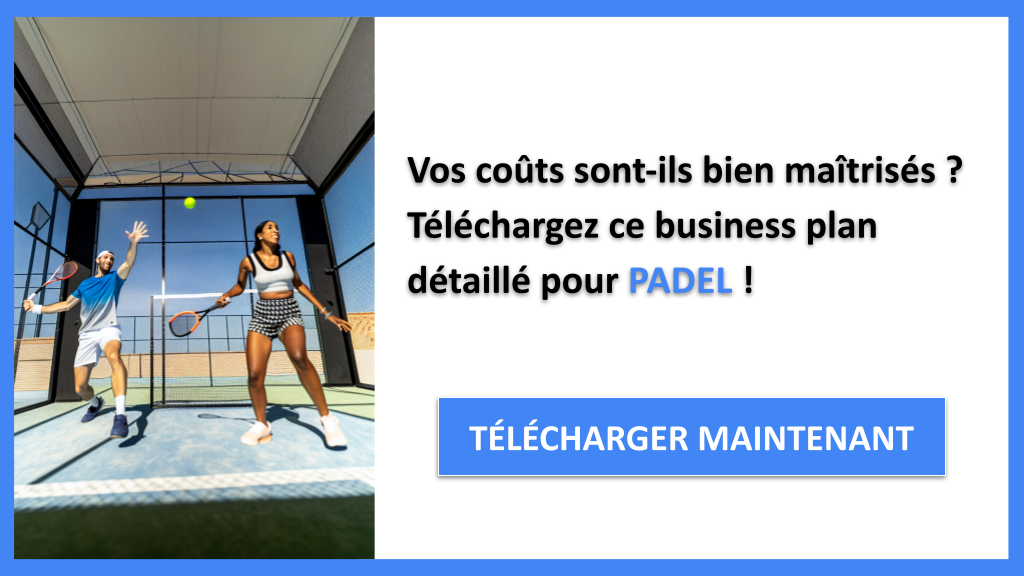 Coût de développement d'un terrain de padel - PADEL-4
