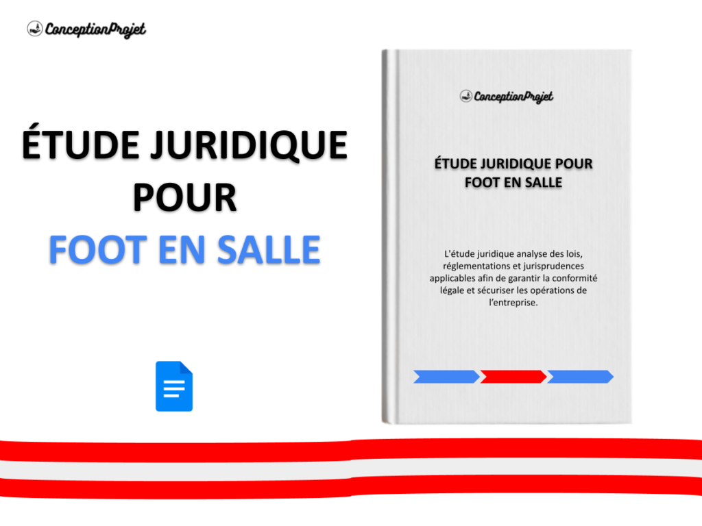 Comment Effectuer une Étude Juridique pour un Foot en Salle ? 2 COVER-ETUDE-JURIDIQUE-POUR-FOOT EN SALLE