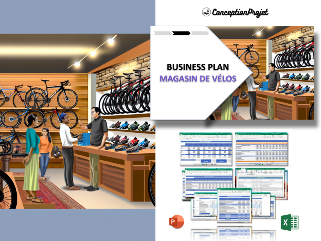 Business Plan Magasin de Vélos : Modèle et Conseils 2 COVER-POUR-MAGASIN DE VÉLOS-BUSINESS-PLA
