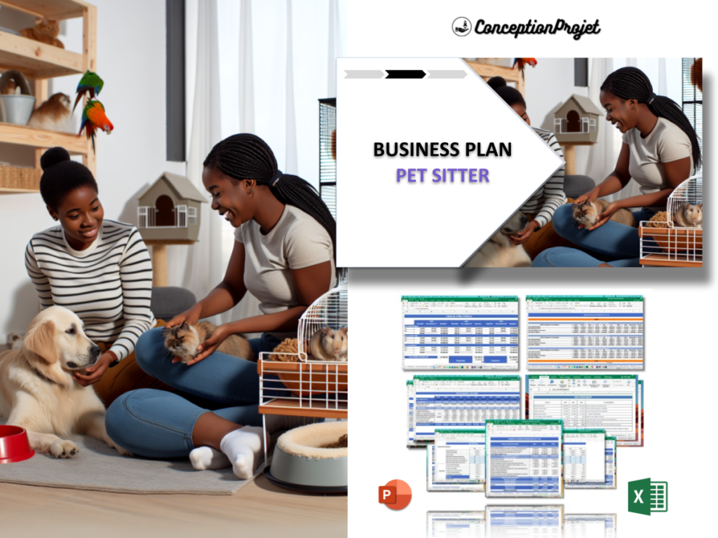 COVER-POUR-PET SITTER-BUSINESS-PLA