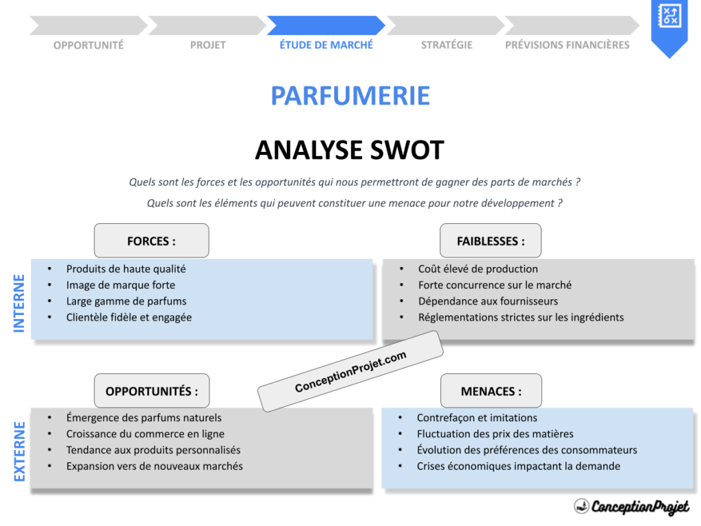 Exemple Analyse SWOT Parfumerie Cover