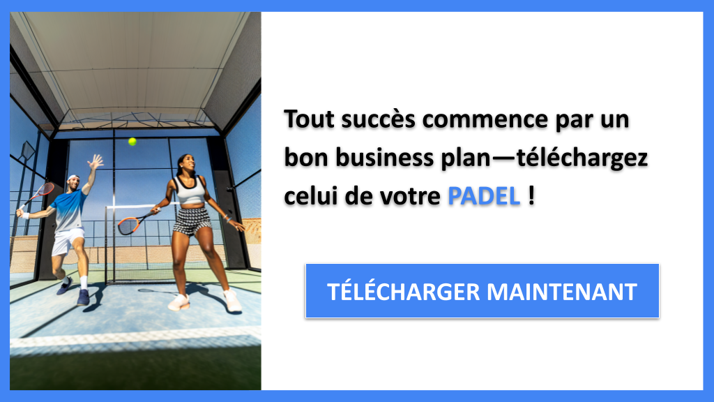 Padel Business Plan Exemple - PADEL-4