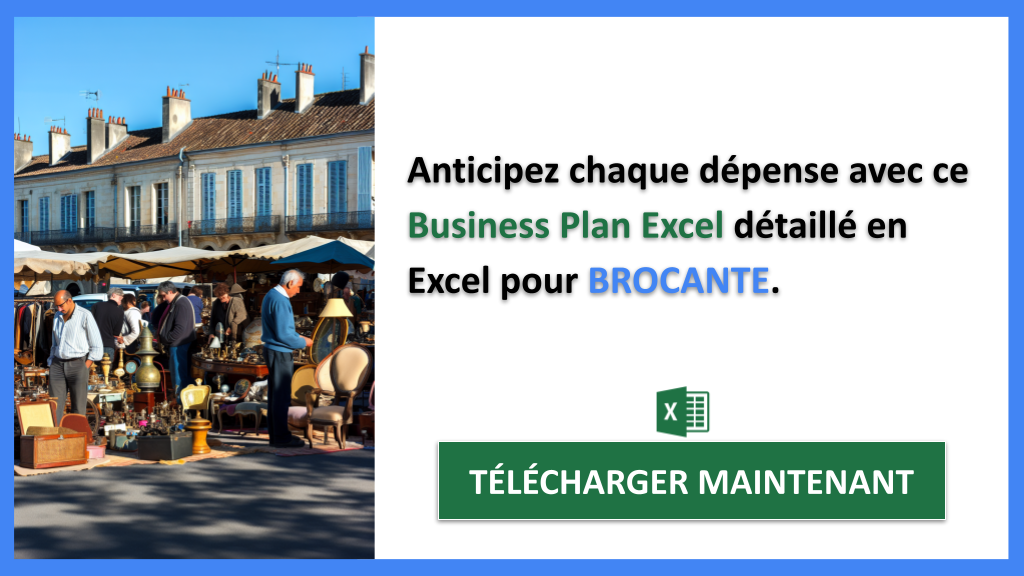 Plan Financier pour Brocante : Modèle à Suivre 7 Brocante Prévisionnel financier Exemple - BROCANTE-5