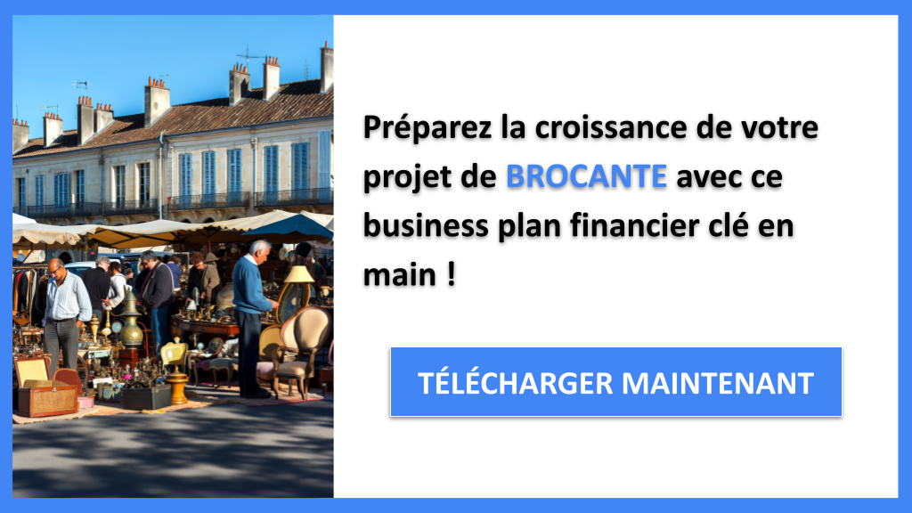 Plan Financier pour Brocante : Modèle à Suivre 8 Brocante Prévisionnel financier Exemple - BROCANTE-6