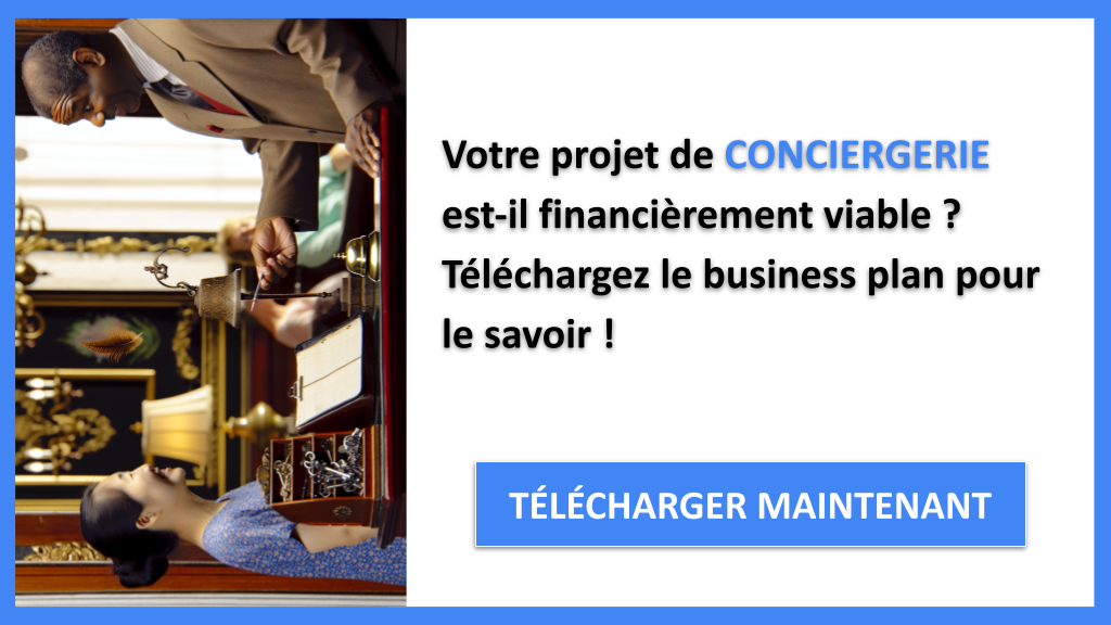 Comment faire un Plan Financier pour Conciergerie ? 6 Conciergerie Plan financier Exemple - CONCIERGERIE-4