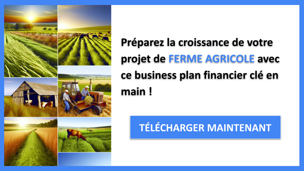 Plan Financier pour Ferme Agricole : Exemple Complet 8 Ferme Agricole Prévisionnel financier Exemple - FERME AGRICOLE-6