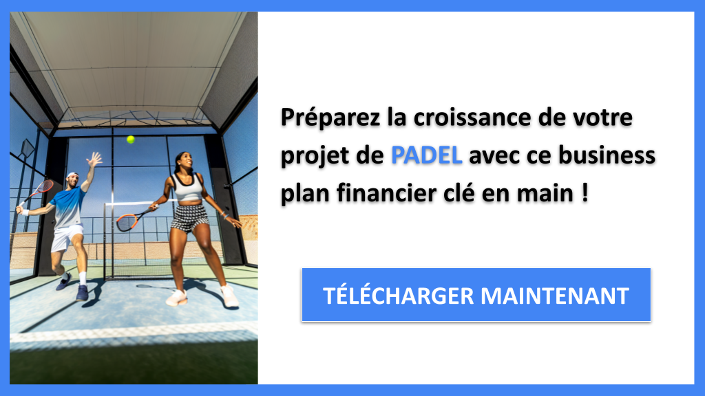Padel Plan financier Exemple - PADEL-6