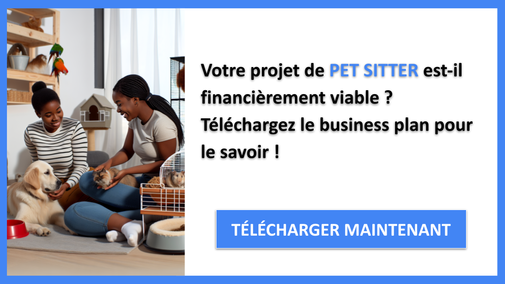Comment faire un Plan Financier pour PET SITTER ? 6 PET SITTER Plan financier Exemple - PET SITTER-4