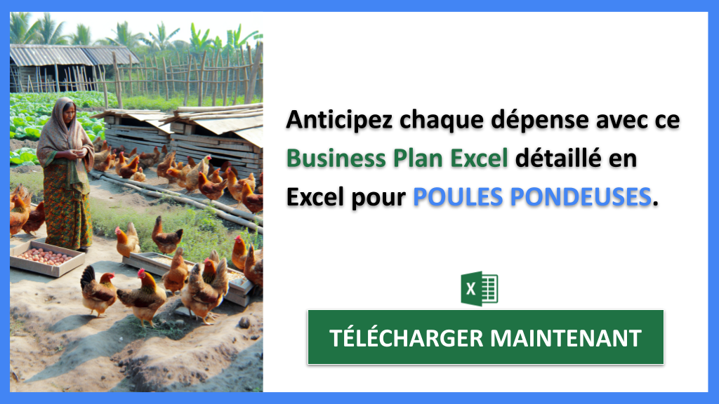 Prévisionnel Financier pour Poules Pondeuses : Modèle à Télécharger 7 Poules pondeuses Plan financier Exemple - POULES PONDEUSES-5