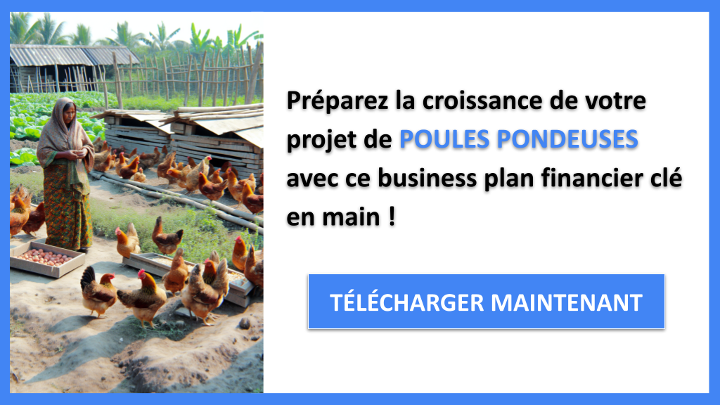 Prévisionnel Financier pour Poules Pondeuses : Modèle à Télécharger 8 Poules pondeuses Plan financier Exemple - POULES PONDEUSES-6