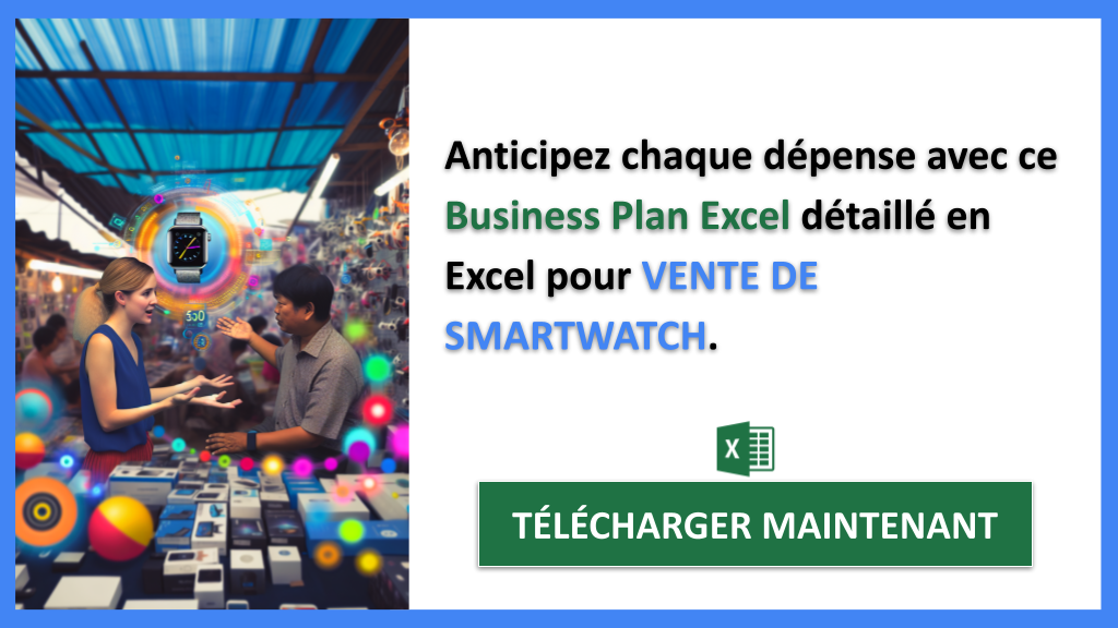 Comment créer un Prévisionnel Financier pour Vente de Smartwatch ? 7 Vente de smartwatch Plan financier Exemple - VENTE DE SMARTWATCH-5