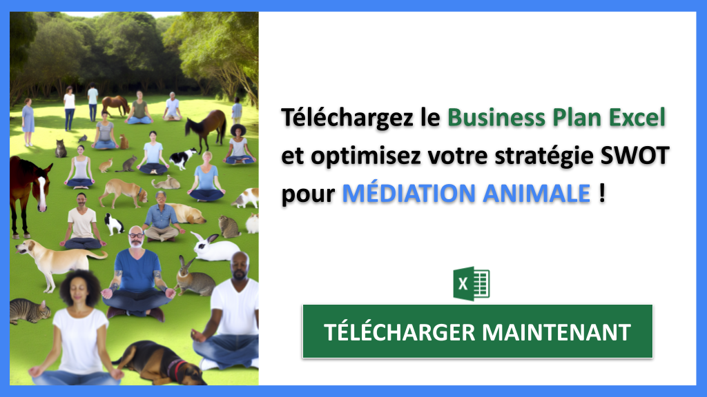 Exemple Analyse SWOT Médiation Animale Cover - SWOT-MÉDIATION ANIMALE-CTA-3