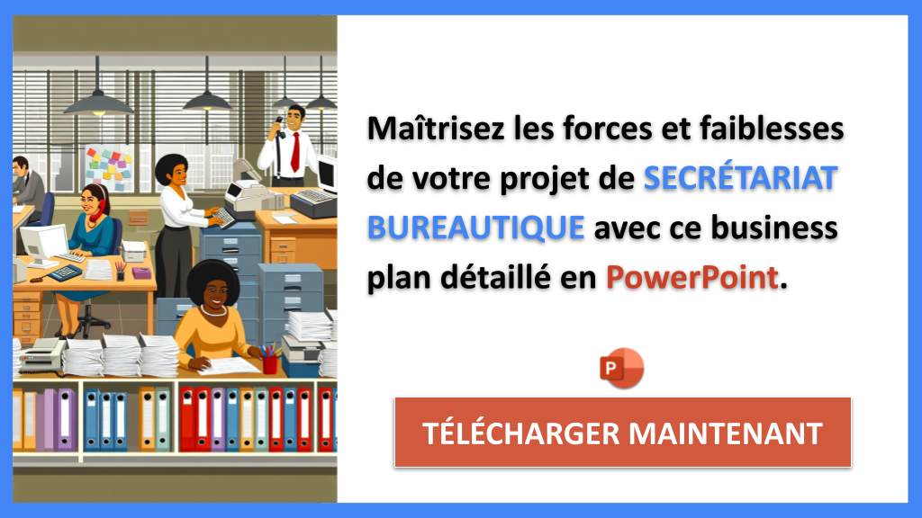 Exemple Analyse SWOT Secrétariat Bureautique Cover - SWOT-SECRÉTARIAT BUREAUTIQUE-CTA-2