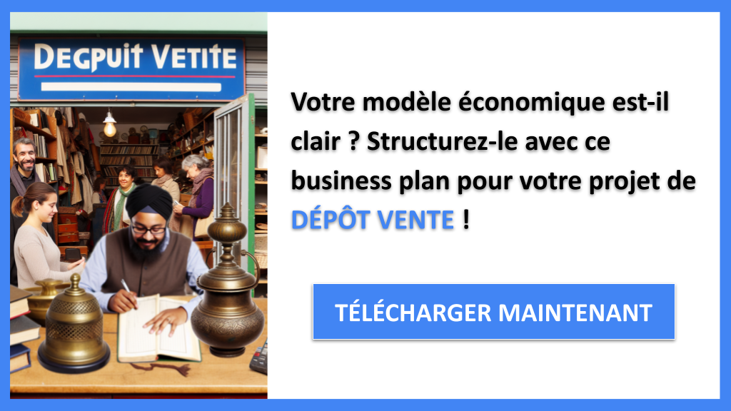 Dépôt Vente Business Model Canvas - DÉPÔT VENTE-4