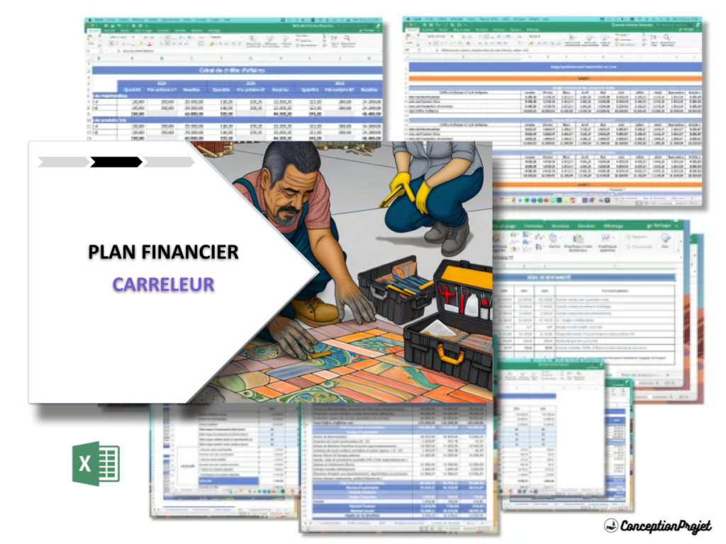 Prévisionnel Financier pour Carreleur : Modèle et Conseils 2 COVER-POUR-CARRELEUR-PLAN-FINANCIER